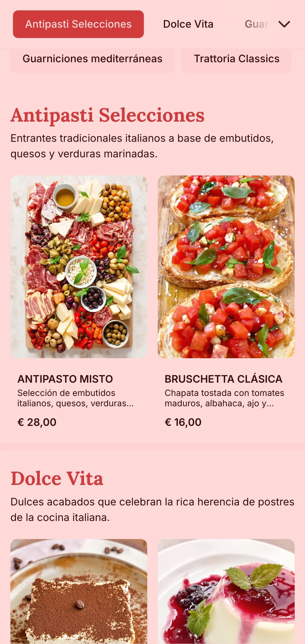 Cálido catering de inspiración italiana con recetas tradicionales, servicio familiar y presentación auténtica para reuniones y celebraciones comunitarias.