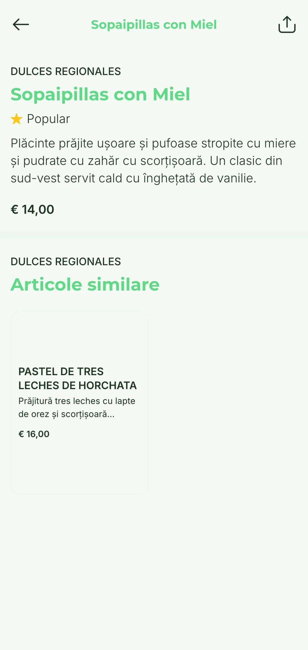 Meniu mexican sud-vestic luminos și aerisit, cu design inspirat din deșert, accente verzi de cactus și specialități din bucătăria de frontieră.