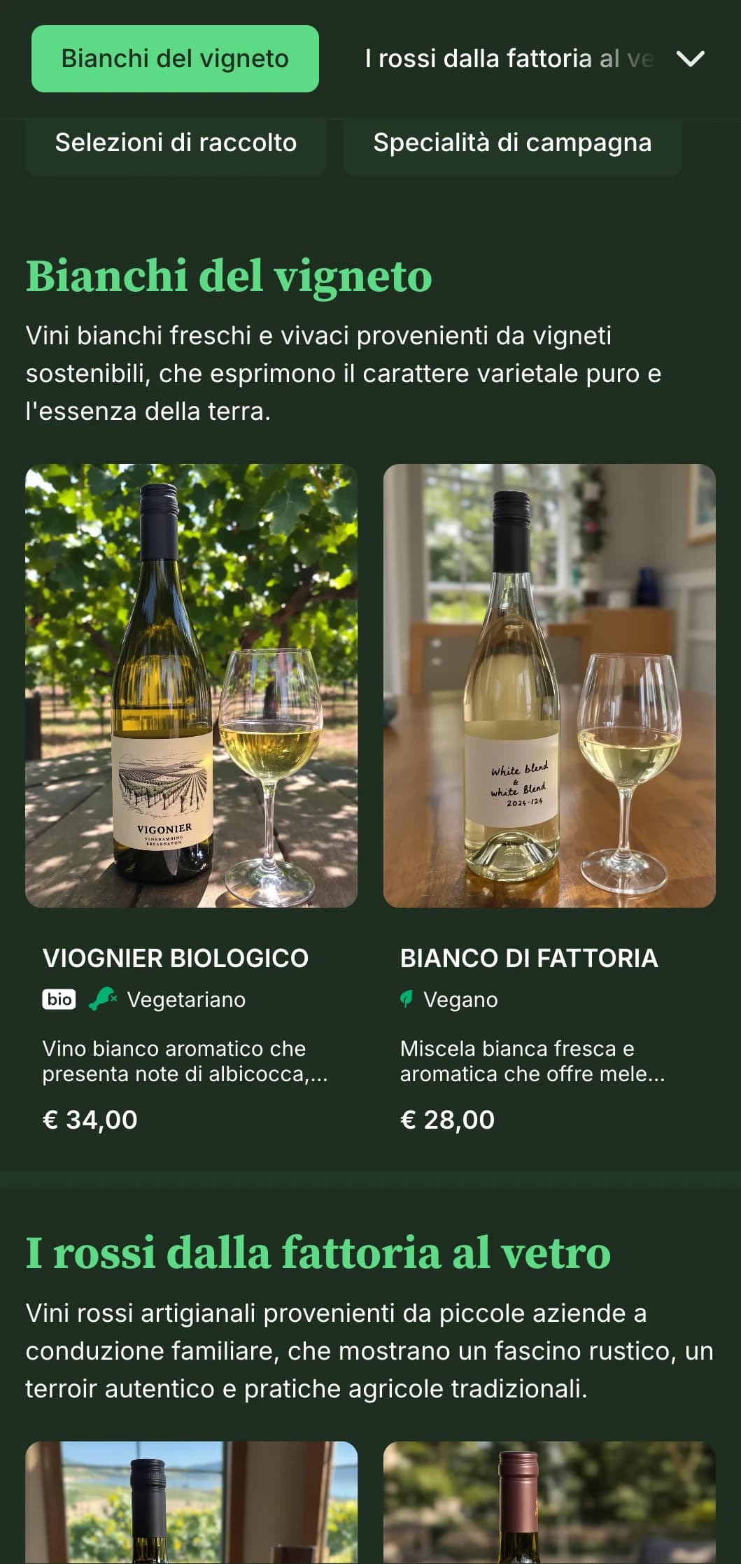 Modello di carta dei vini caldo e rustico, caratterizzato da materiali naturali e dall'estetica della terra, perfetto per le cantine di campagna e i ristoranti agrituristici.