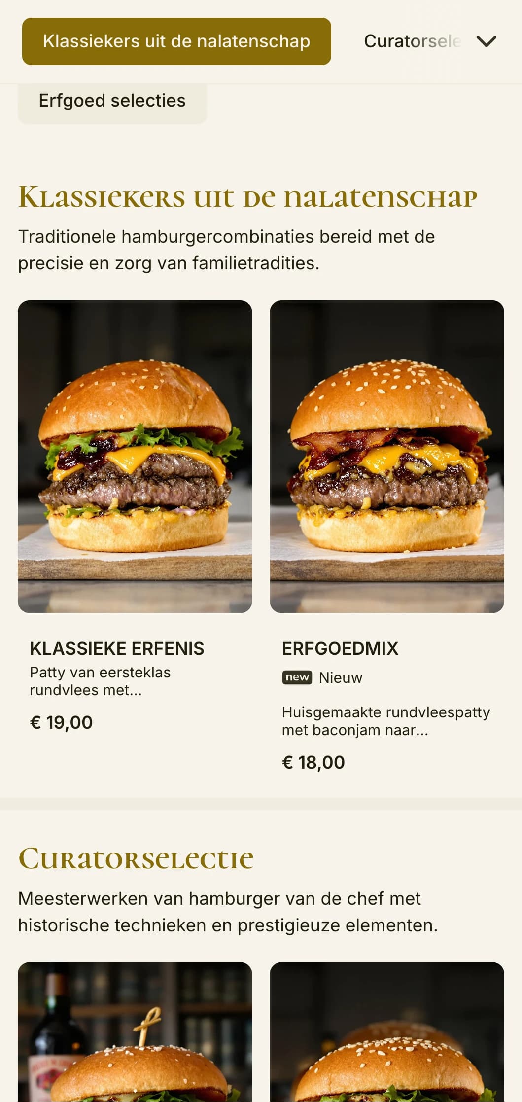 Op een landhuis geïnspireerde burgerervaring met erfgoedelementen en aristocratische accenten.