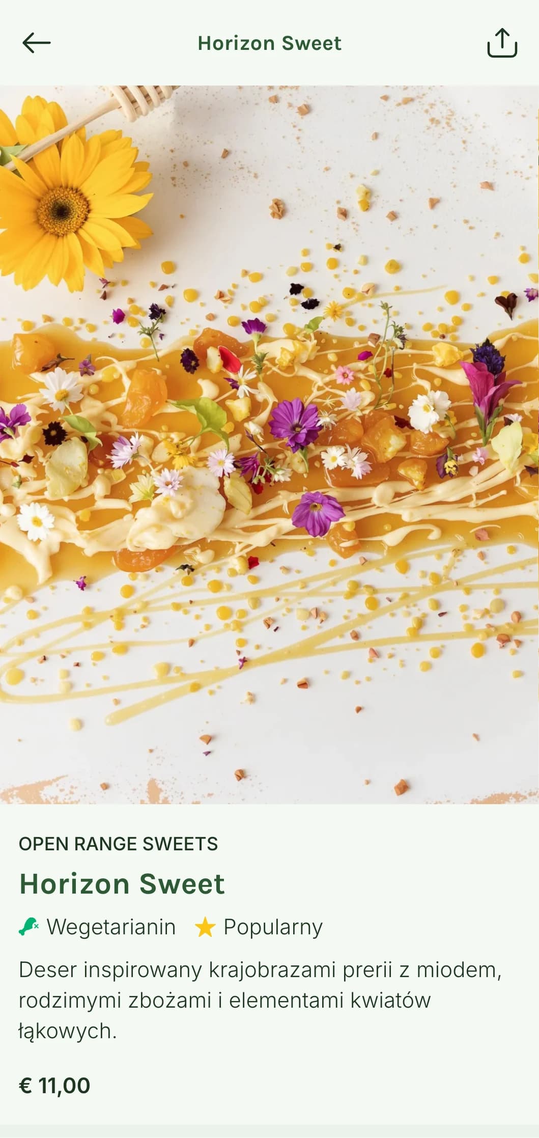 Ekspansywny, inspirowany prerią projekt menu lunchowego z poziomymi elementami i naturalną otwartością, idealny do restauracji z otwartymi widokami i kuchnią regionalną.