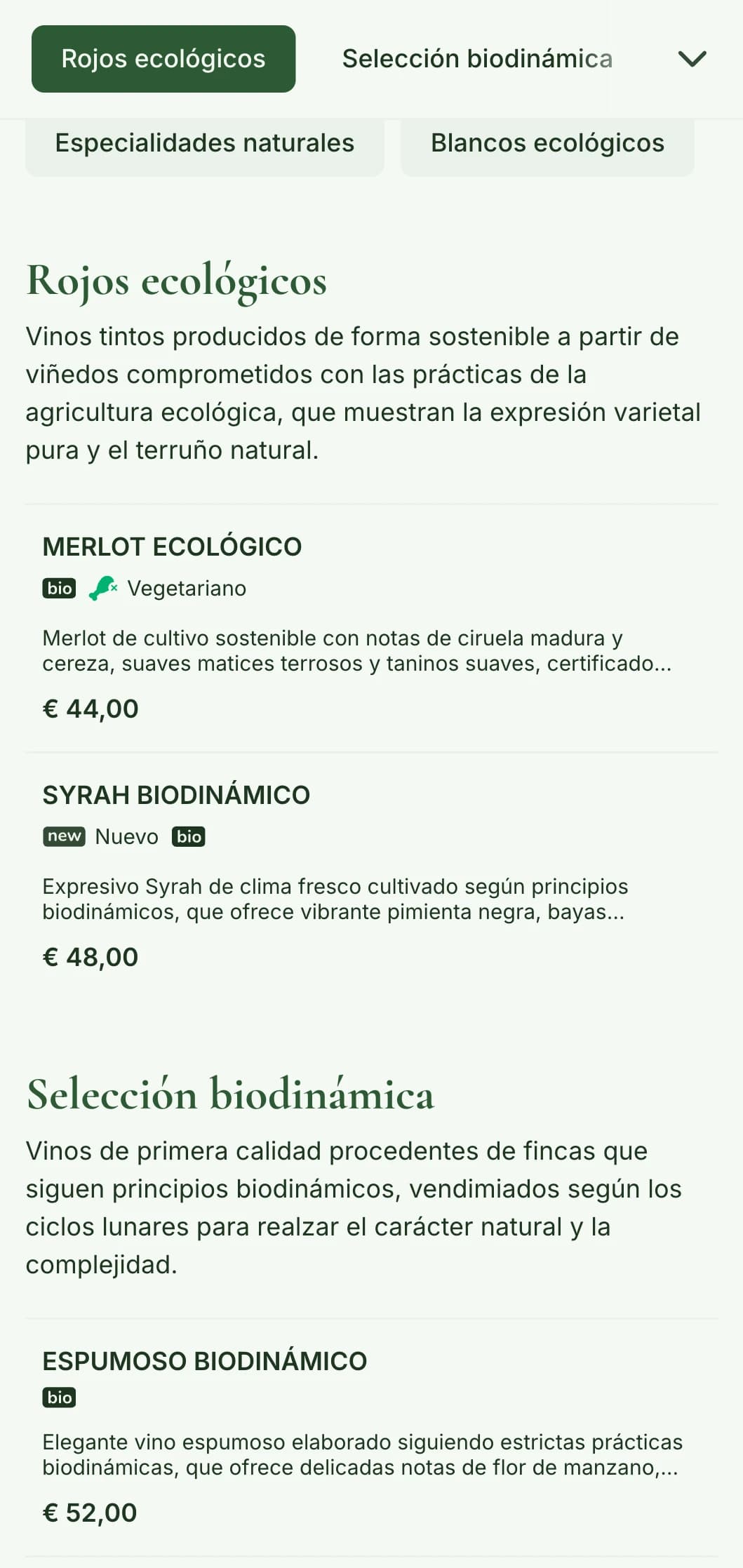 Plantilla de carta de vinos inspirada en la naturaleza con tonos terrosos y elementos botánicos, perfecta para selecciones de vinos ecológicos y restaurantes "de la granja a la mesa".