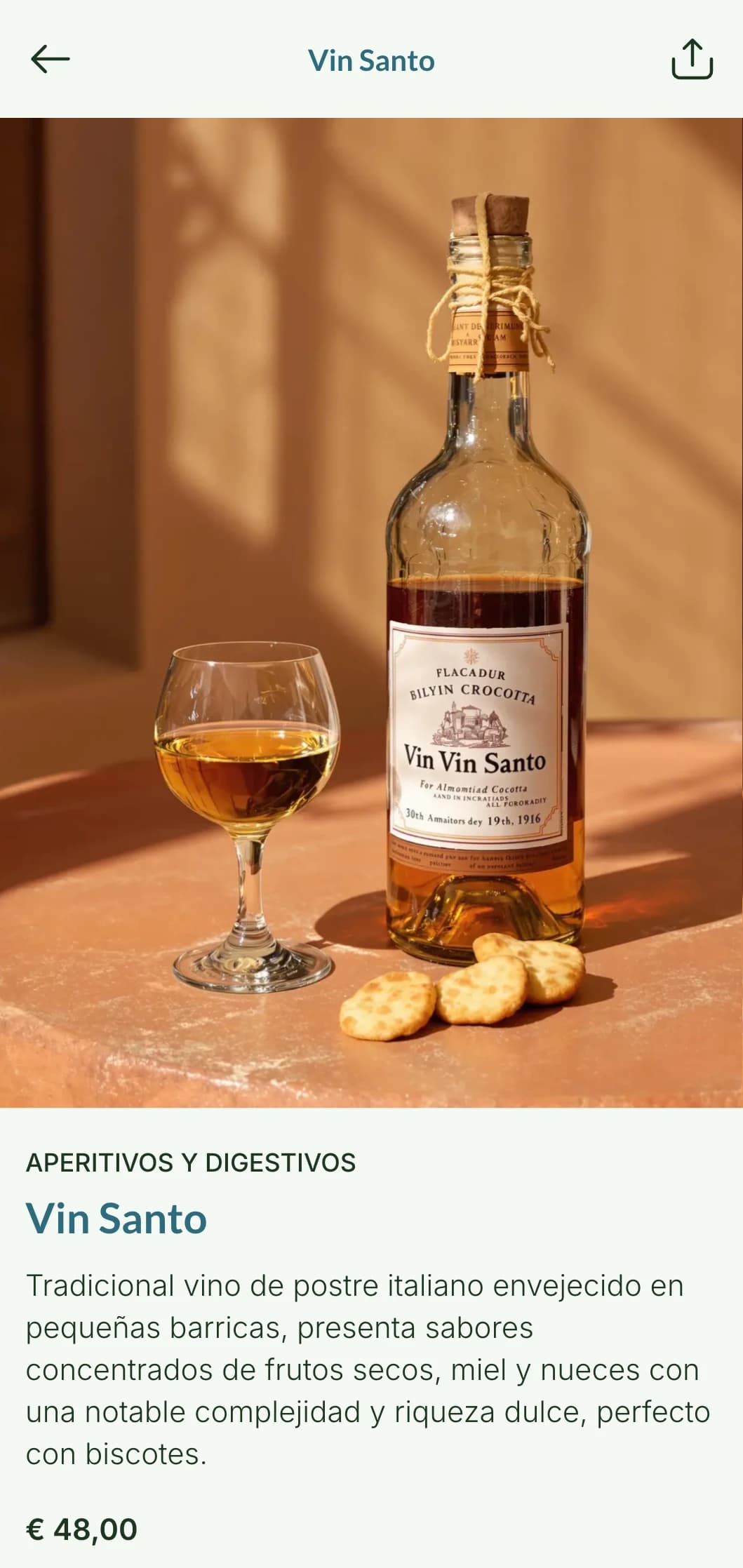 Plantilla de carta de vinos de inspiración mediterránea con frescos acentos azules e influencias costeras, perfecta para marisquerías y vinotecas costeras.