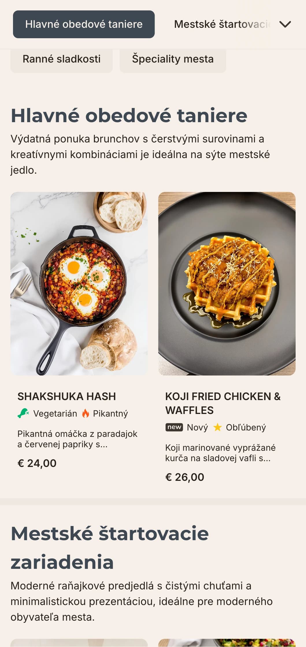 Minimalistická šablóna na brunch s čistými líniami a modernou typografiou, ideálna pre súčasné mestské kaviarne s industriálnou estetikou.