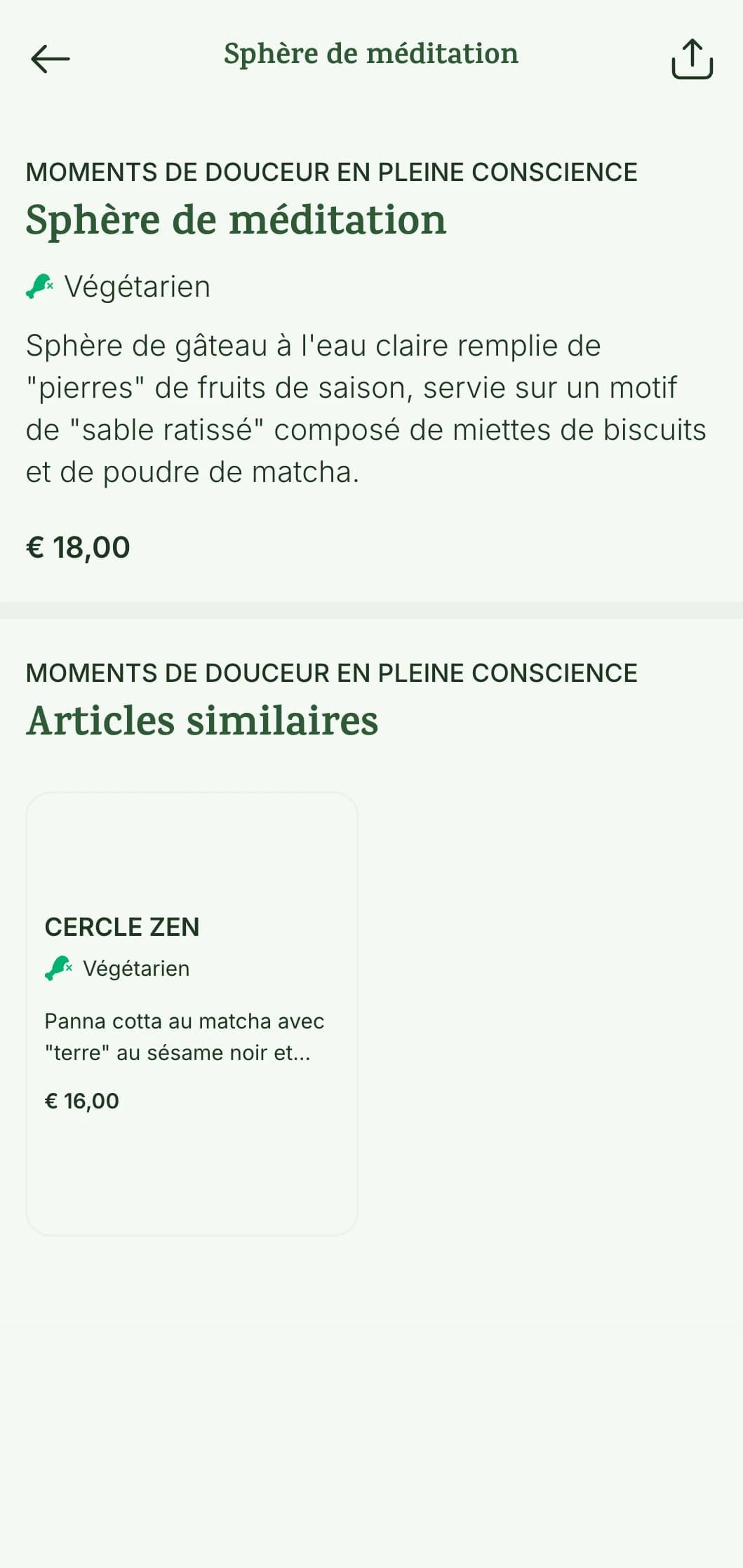 Menu de sushis paisible et méditatif, avec des éléments inspirés du jardin zen et une palette naturelle apaisante.