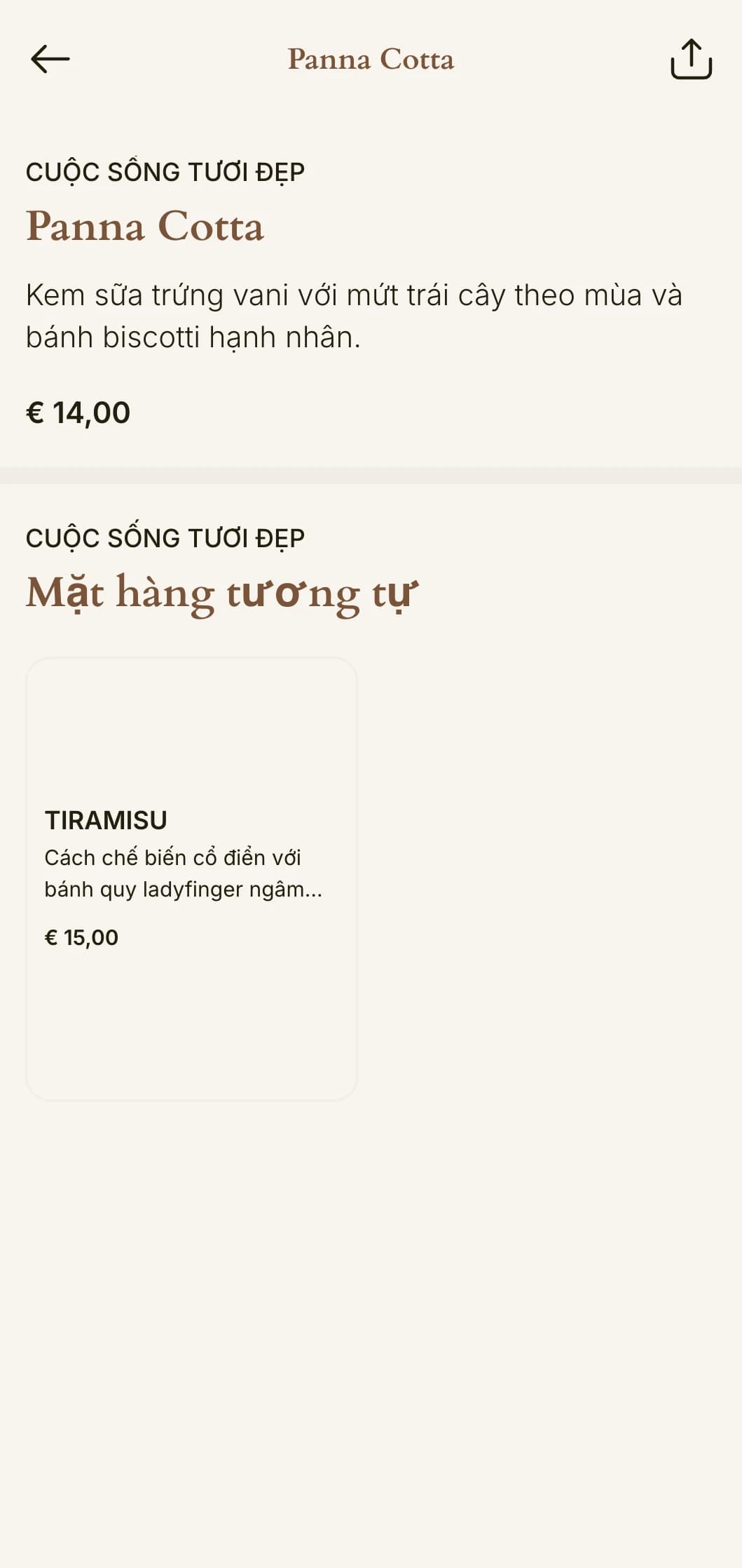 Thực đơn tối ấm áp và hấp dẫn lấy cảm hứng từ phong cách thẩm mỹ Tuscan, với tông màu đất nung và các yếu tố cổ điển của Ý.