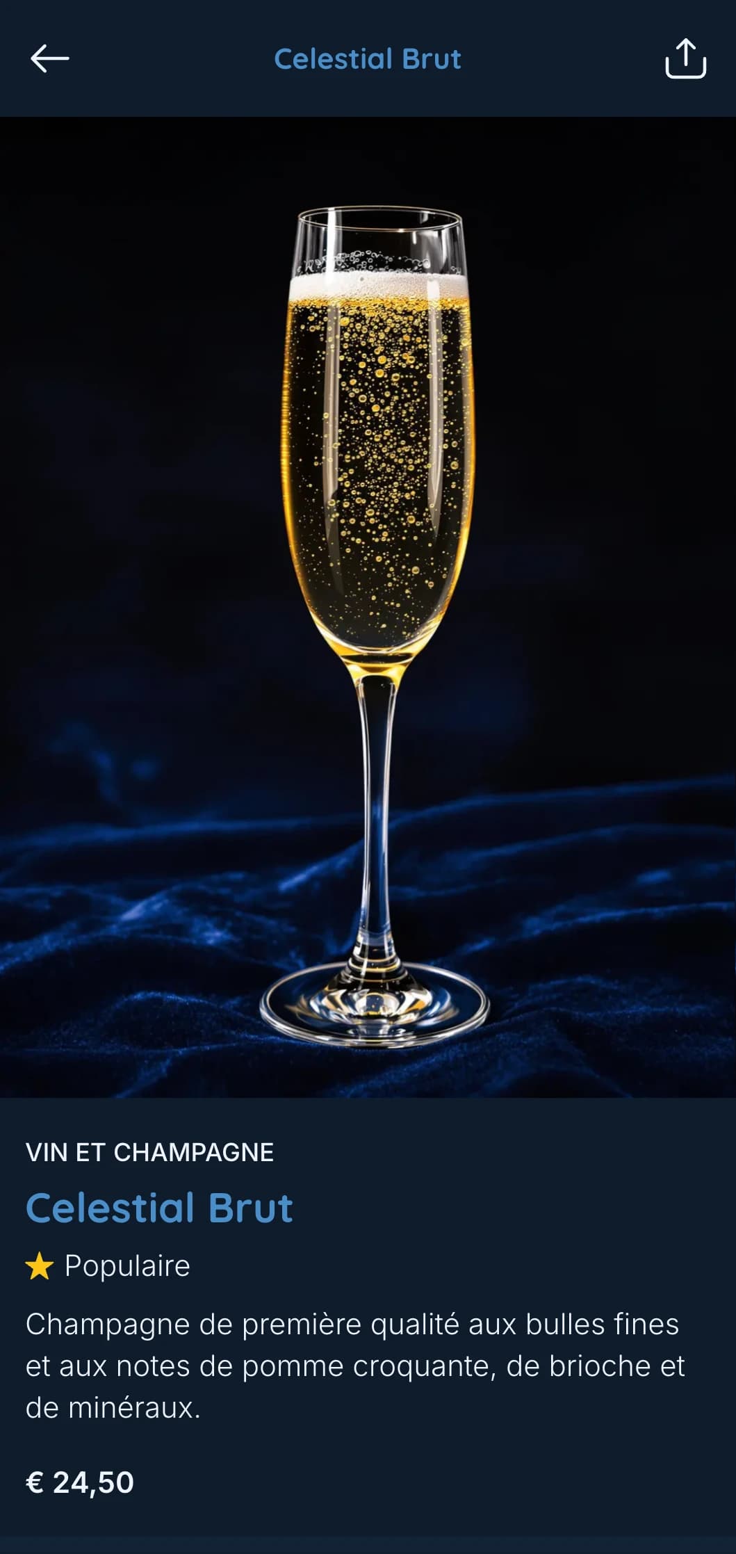 Motif atmosphérique bleu foncé et gris avec de subtils effets de dégradé pour les soirées de cocktail.