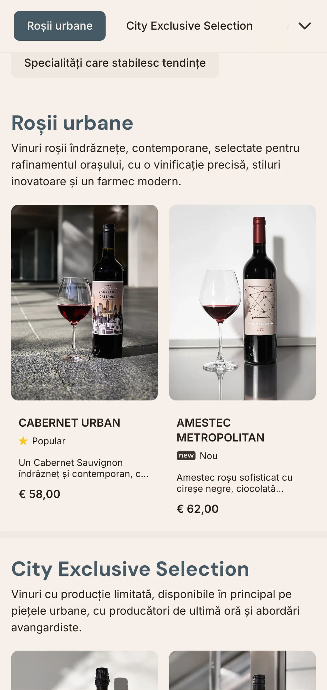 Șablon de listă de vinuri elegant, de inspirație urbană, cu elemente arhitecturale și design contemporan, ideal pentru barurile de vinuri din oraș și unitățile moderne de servire a mesei.