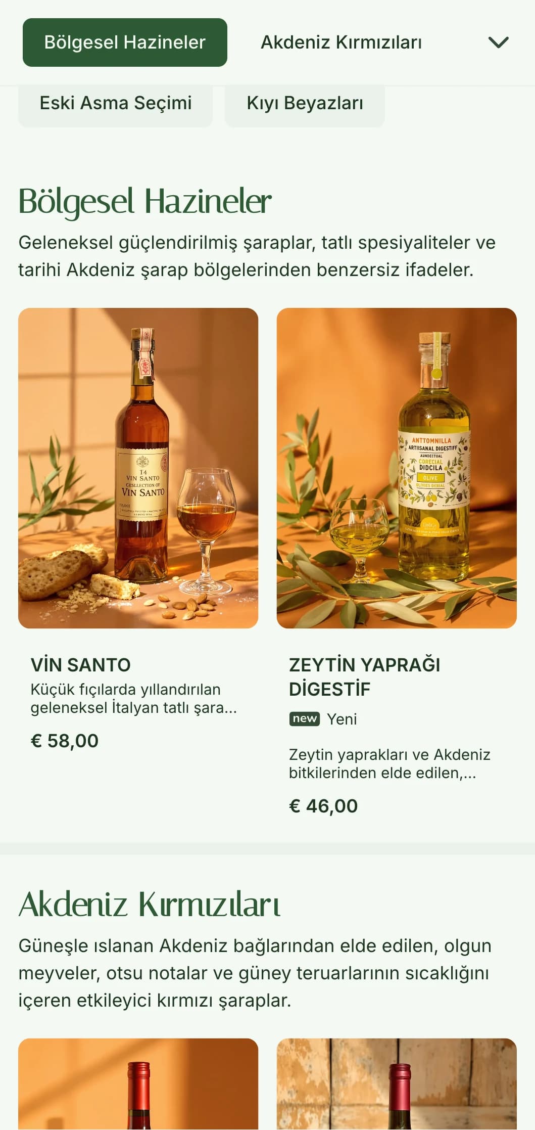 Rustik İtalyan restoranları ve şarap bahçeleri için mükemmel, toprak yeşili tonlarına sahip Akdeniz zeytin temalı şarap listesi şablonu.