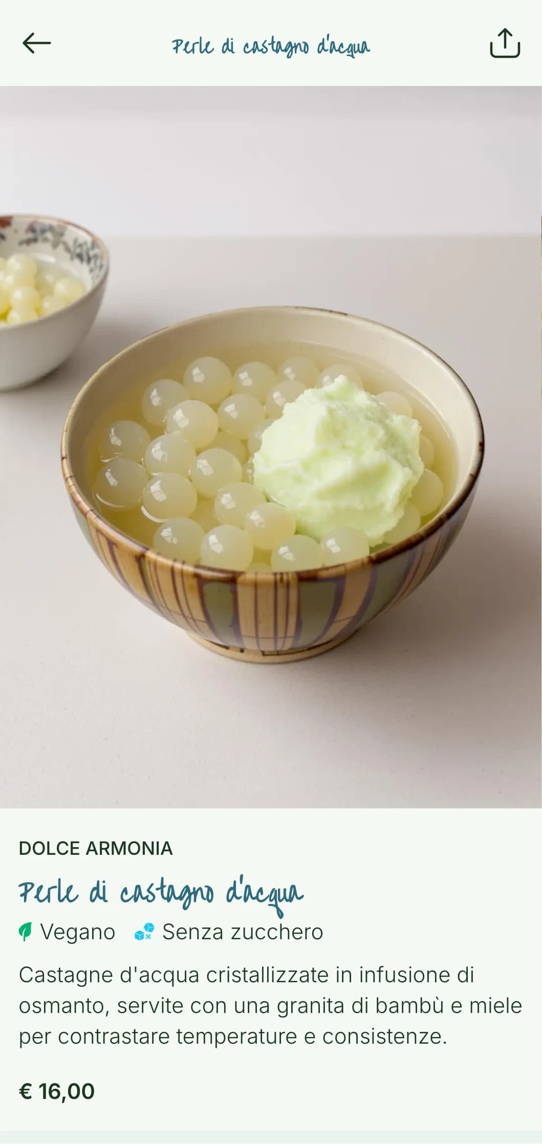 Un menu cinese fresco e sereno, ispirato all'estetica del bambù, con colori rilassanti ed elementi naturali per una cucina cinese contemporanea.