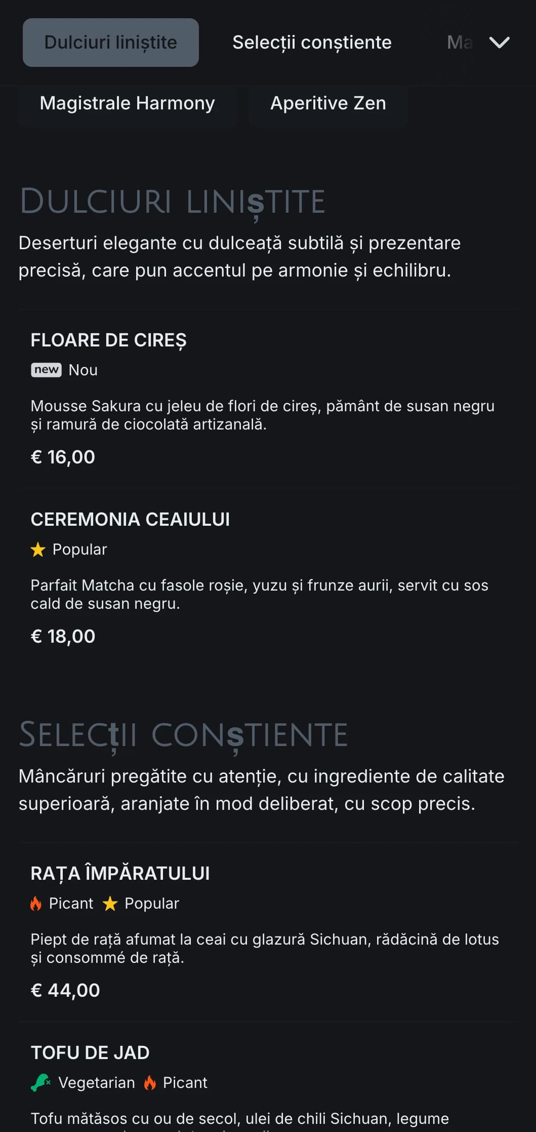Minimalism rafinat de inspirație asiatică, cu accent pe echilibru, armonie și lux discret.