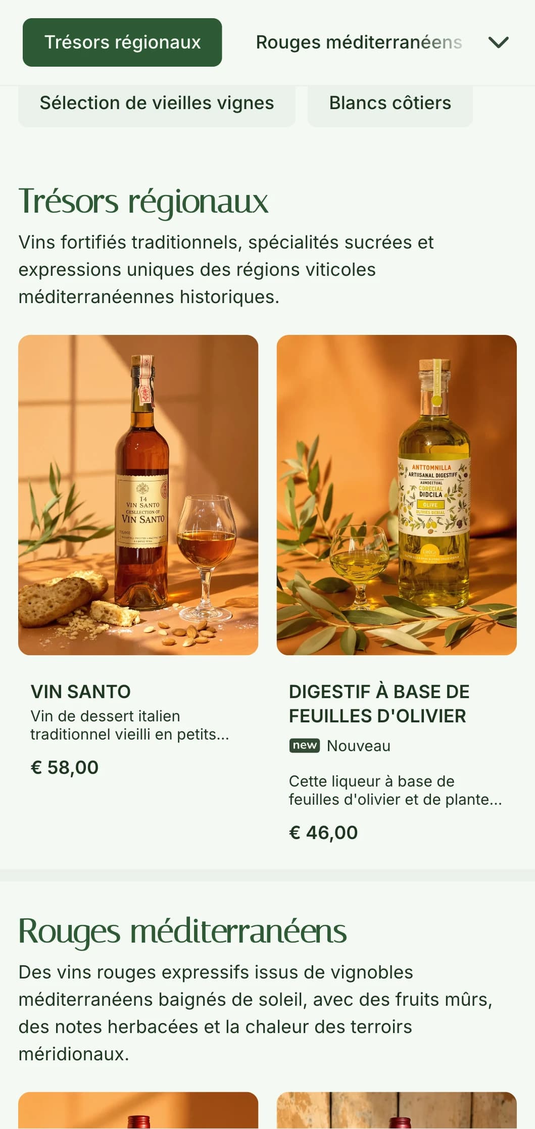 Modèle de carte des vins sur le thème des olives méditerranéennes, avec des tons verts, parfait pour les restaurants italiens rustiques et les jardins viticoles.