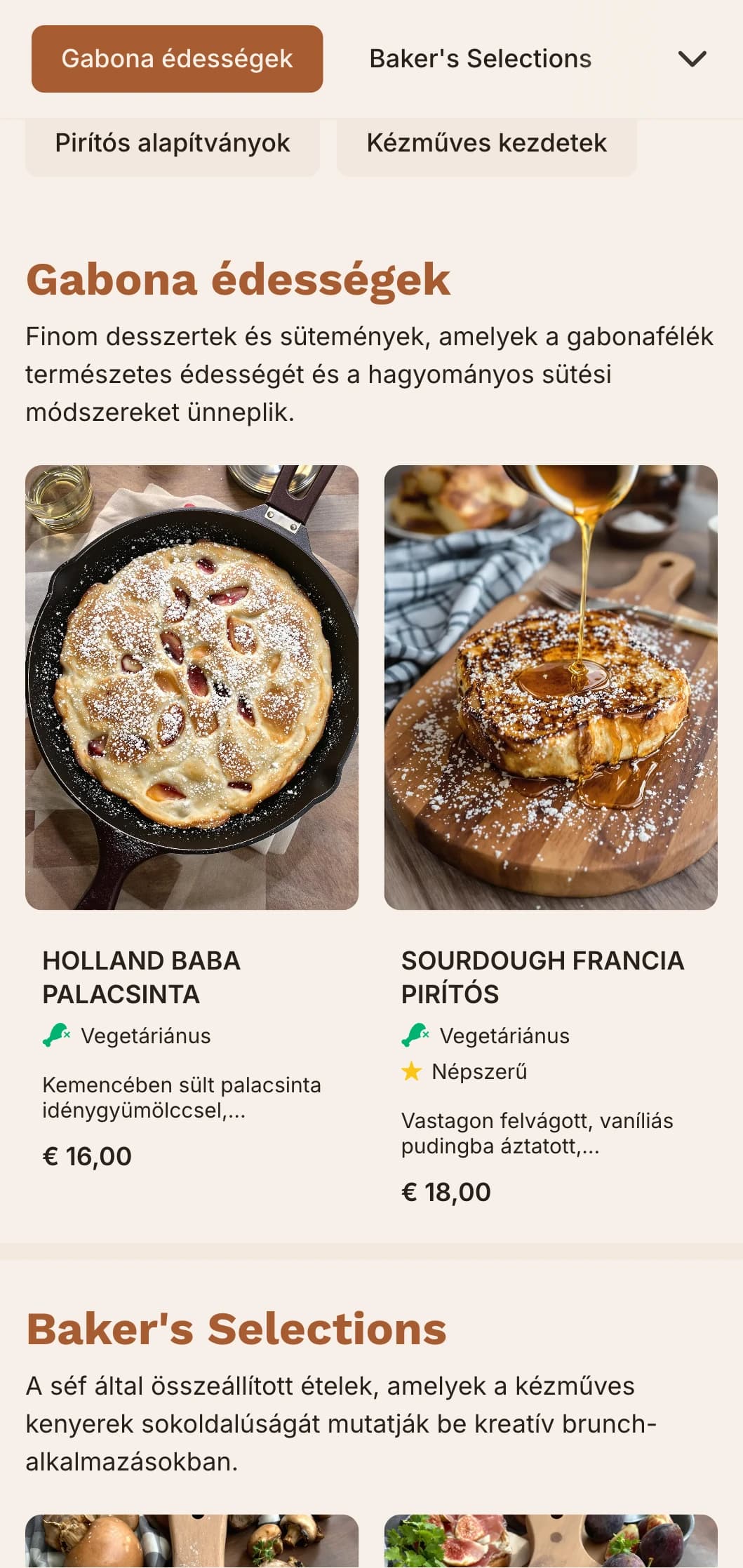 A kézműves kenyerekre és feltétekre összpontosító, kézműves pirítós kávézók és pékségek számára alkalmas kortárs villásreggeli sablon.