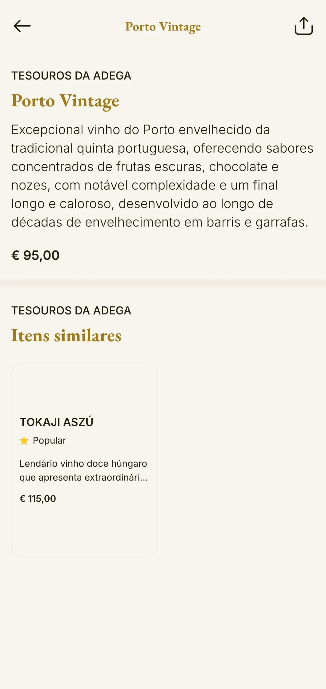 Modelo de carta de vinhos calorosamente tradicional com detalhes em âmbar e elementos históricos, perfeito para vinícolas estabelecidas e restaurantes clássicos.