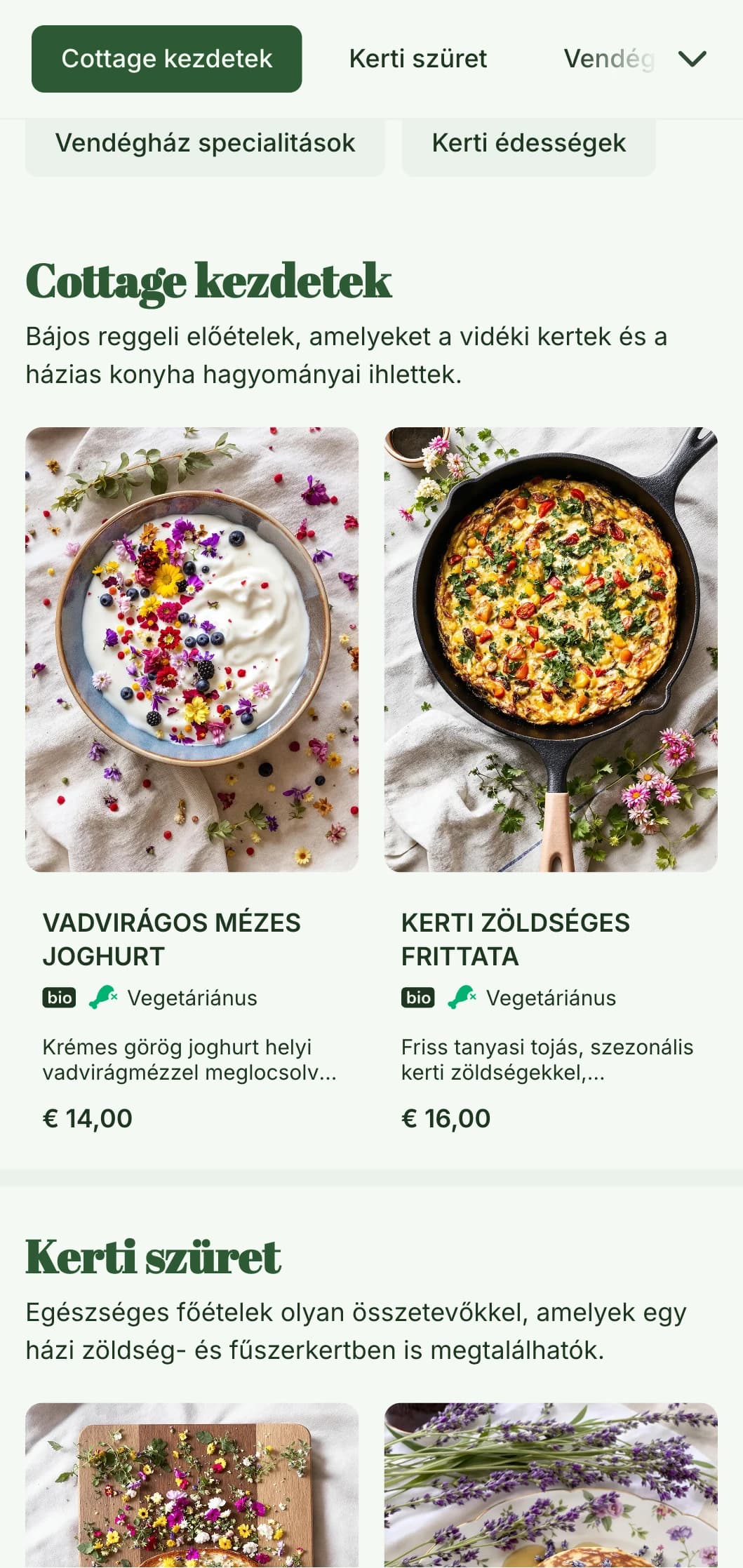 Bájos, rusztikus villásreggeli sablon házikó-esztétikával, ideális házias kávézókhoz és kerthelyiségekhez.