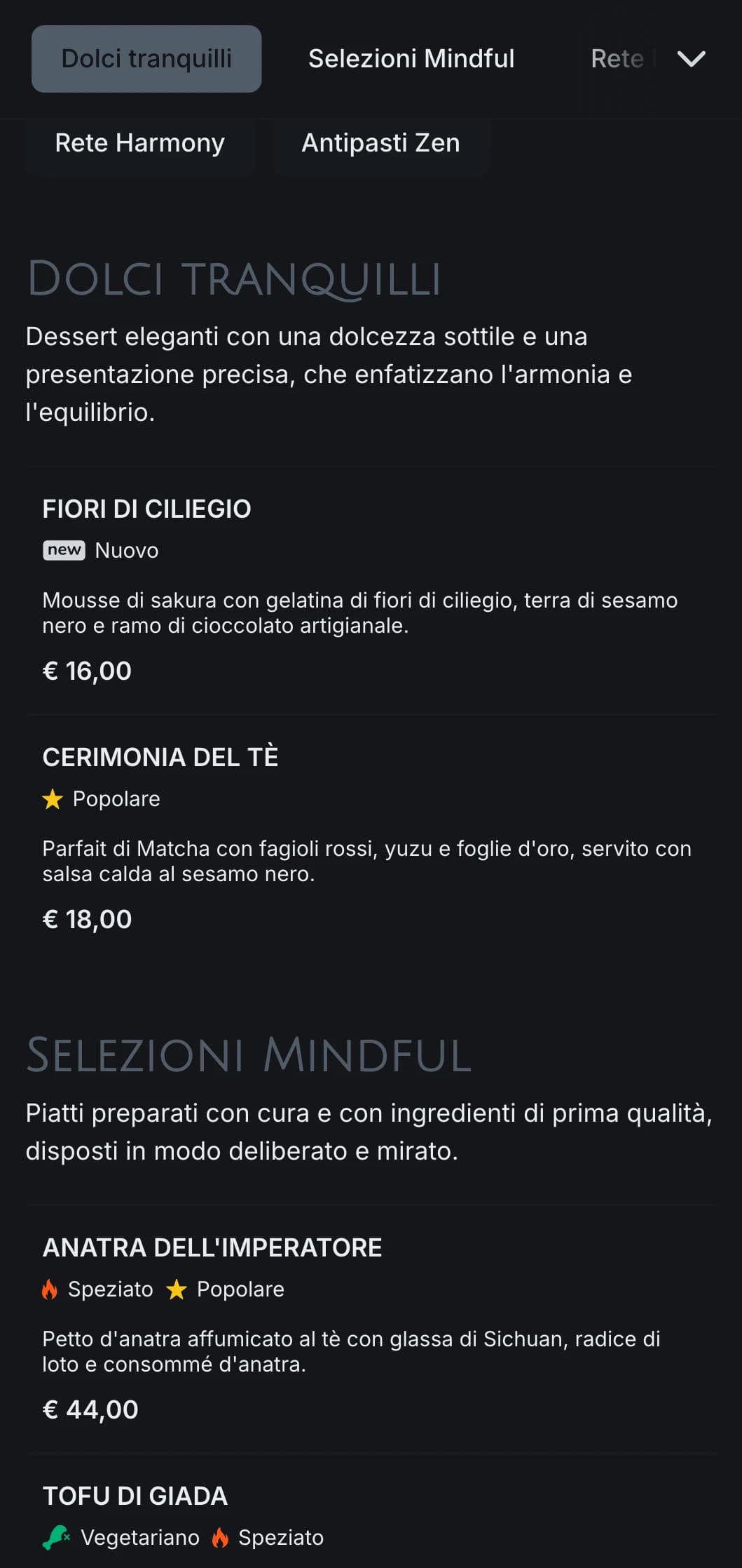 Raffinato minimalismo di ispirazione asiatica con un'attenzione particolare all'equilibrio, all'armonia e al lusso discreto.