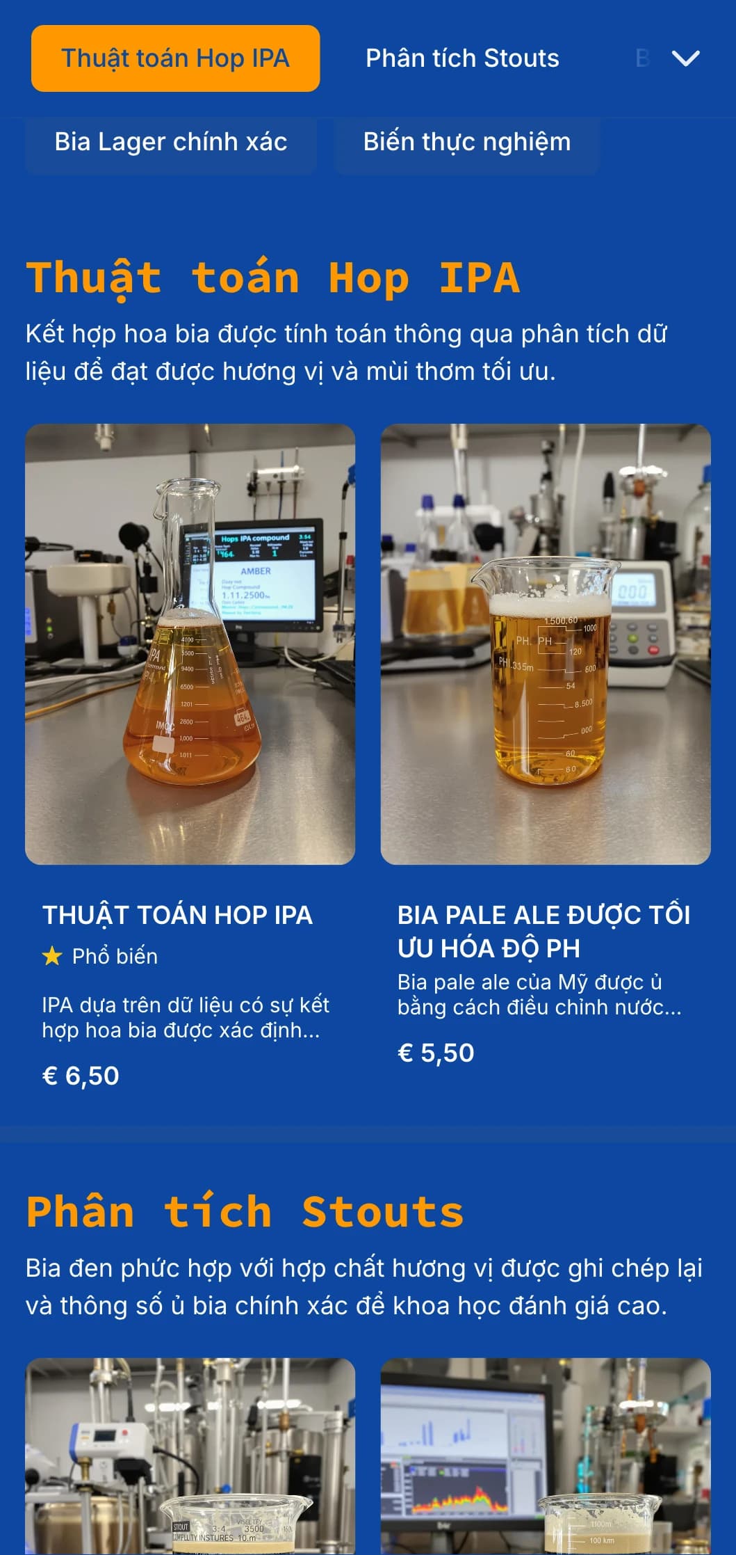 Thiết kế kỹ thuật và chính xác với tính thẩm mỹ của bản thiết kế và các yếu tố trực quan hóa dữ liệu, lý tưởng cho các công ty sản xuất bia làm nổi bật các quy trình khoa học.