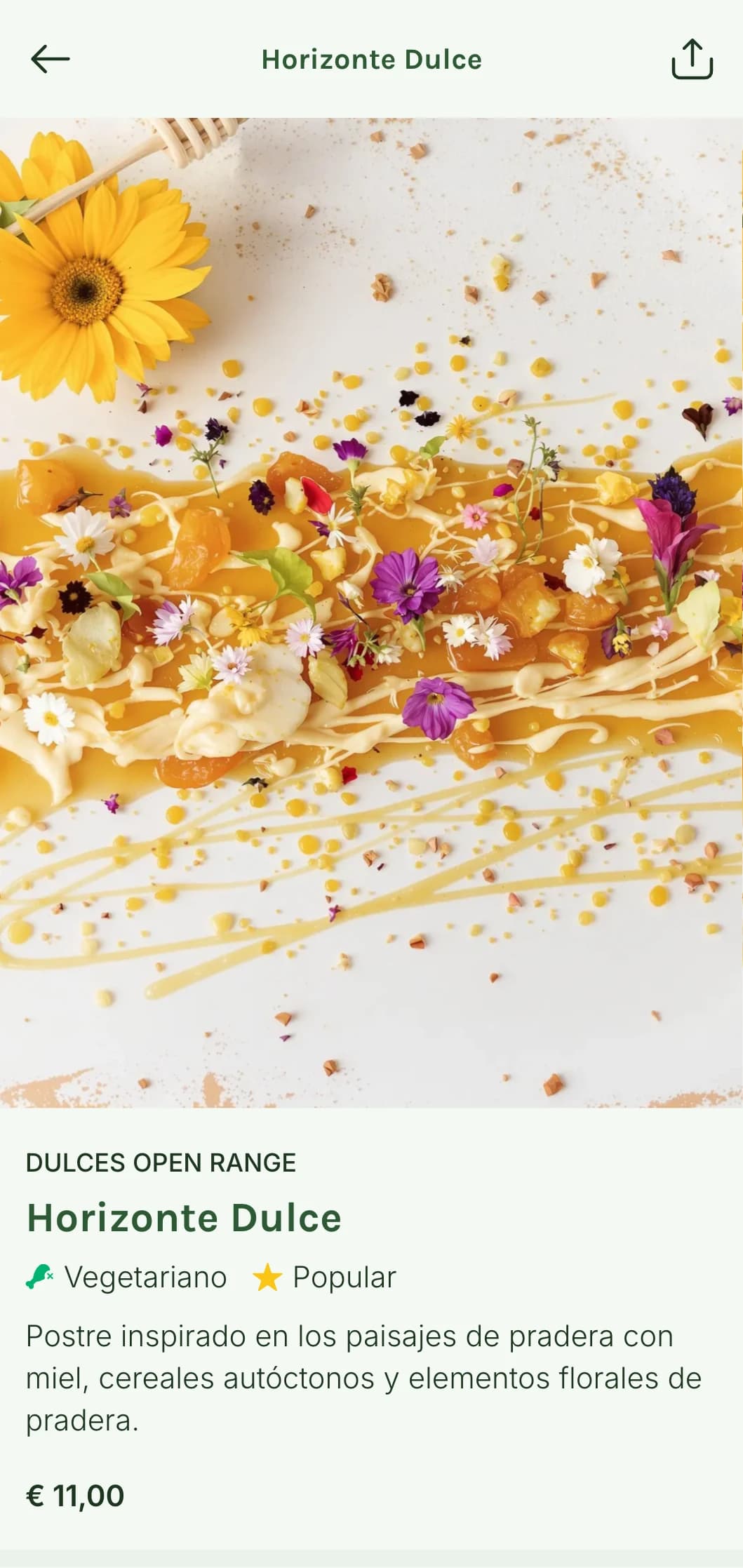 Diseño de menú de almuerzo amplio, inspirado en la pradera, con elementos horizontales y apertura natural, ideal para restaurantes con vistas abiertas y cocina regional.