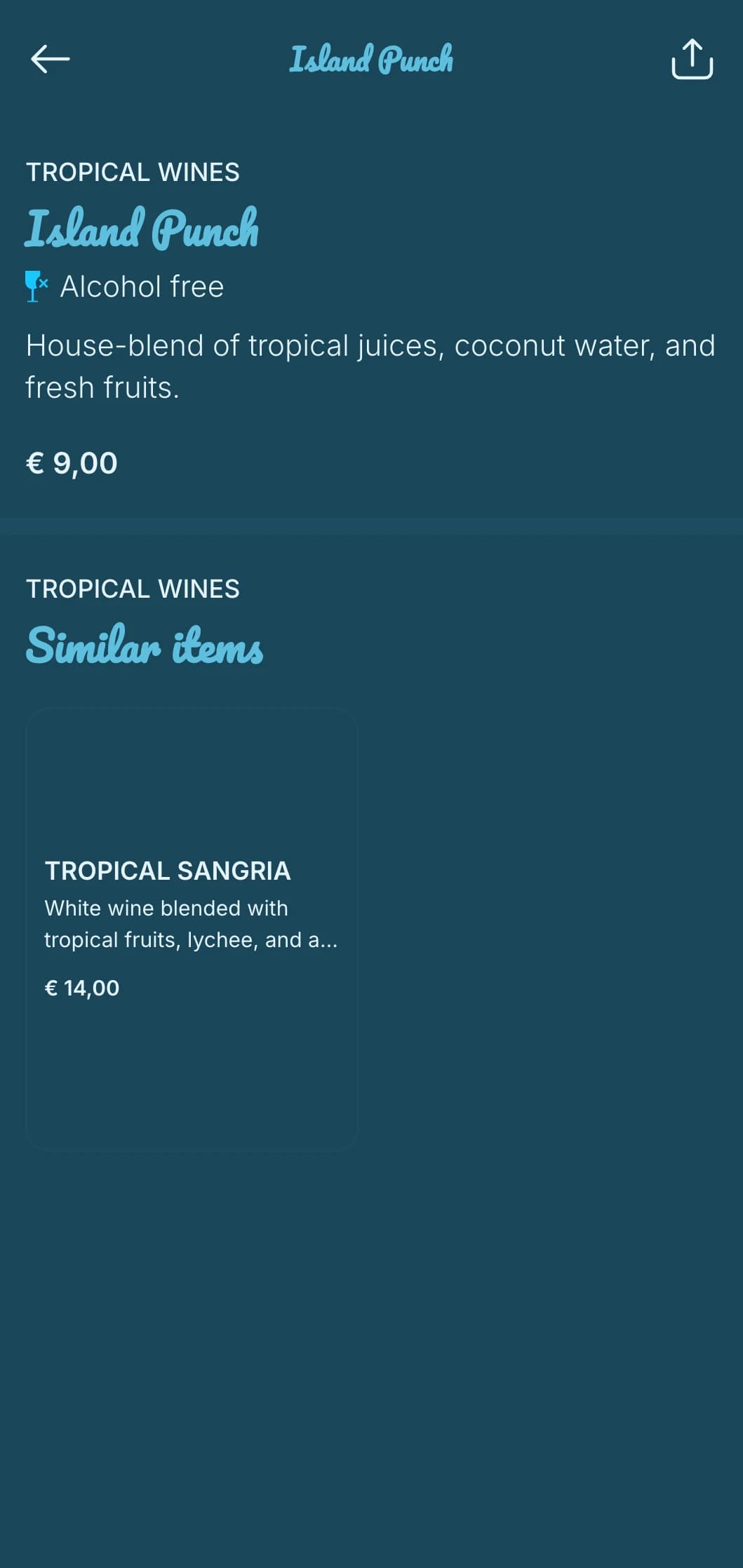 Vibrant tropical design with turquoise accents for beach bars and tiki lounges.